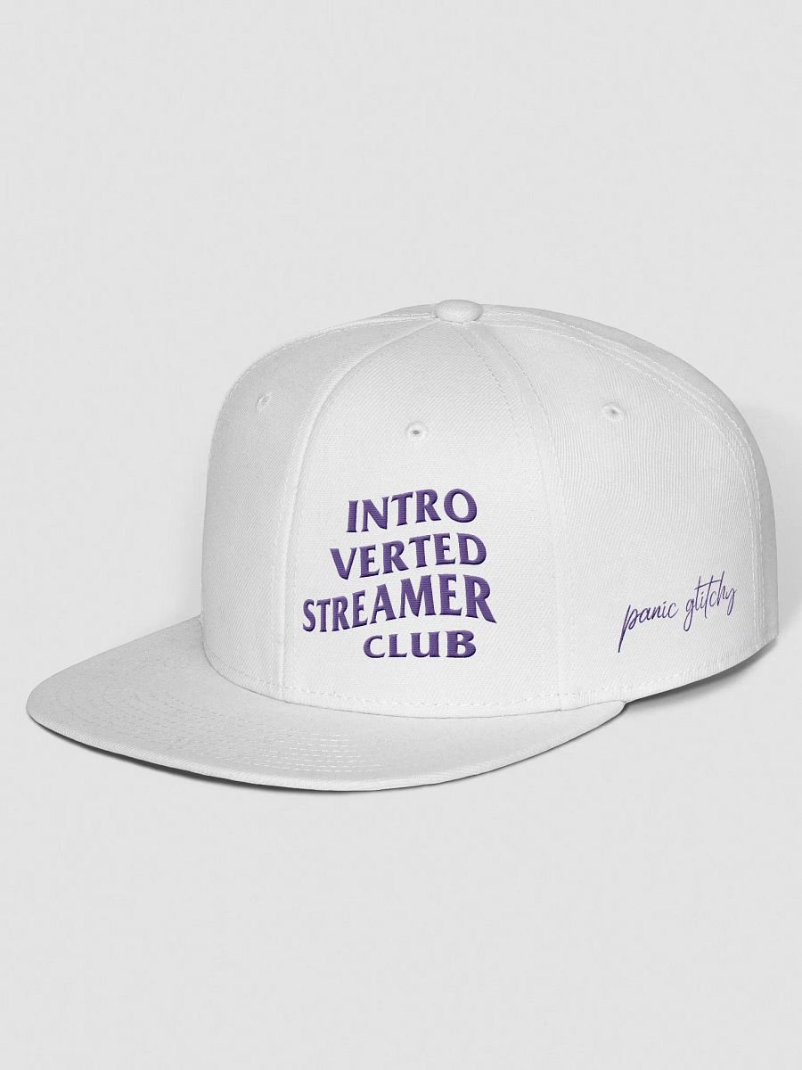 Introverted Streamer Club "Team Purple" Snapback product image (2)