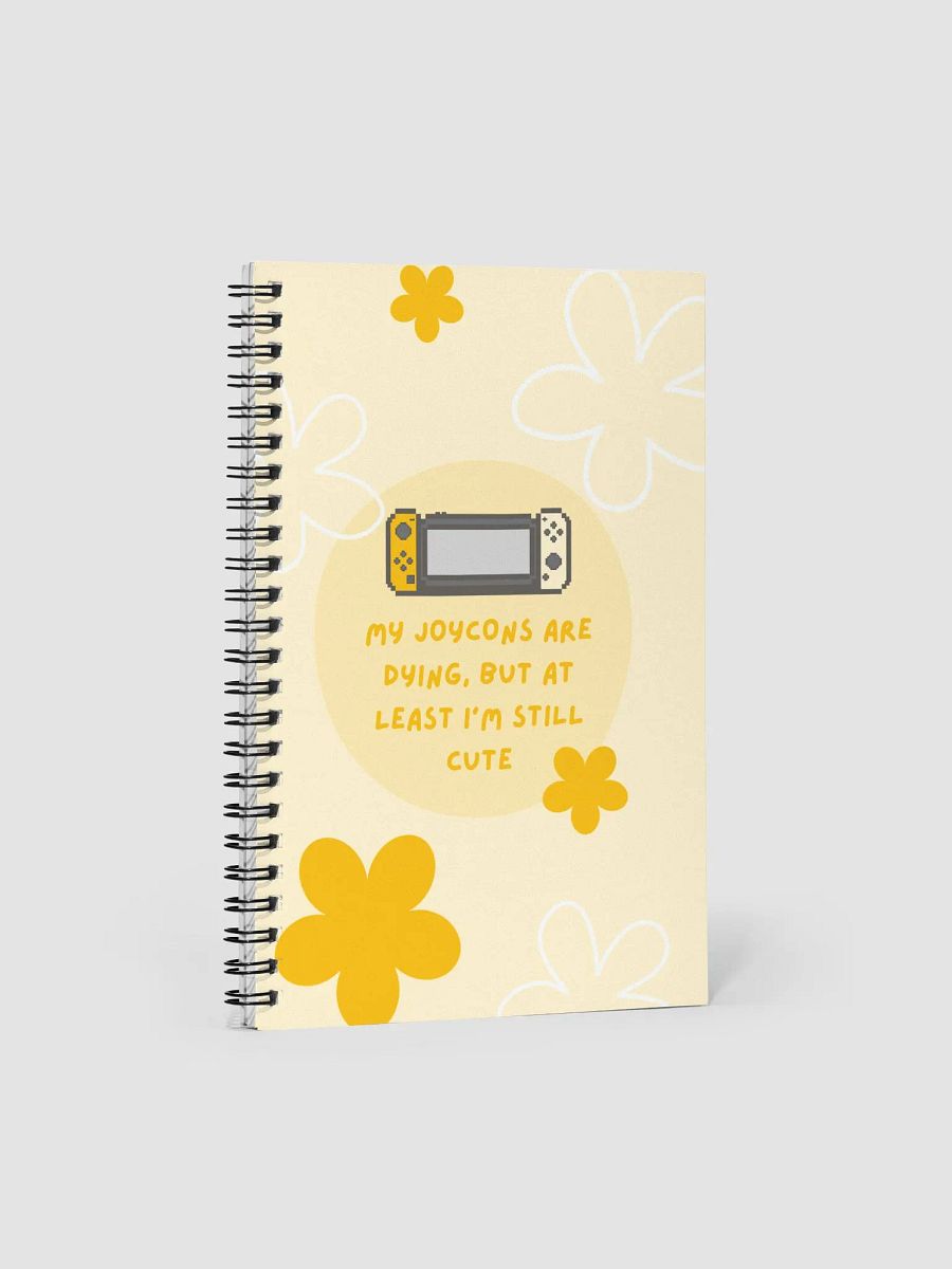Dead Joycons Notebook ~ Yellow product image (3)
