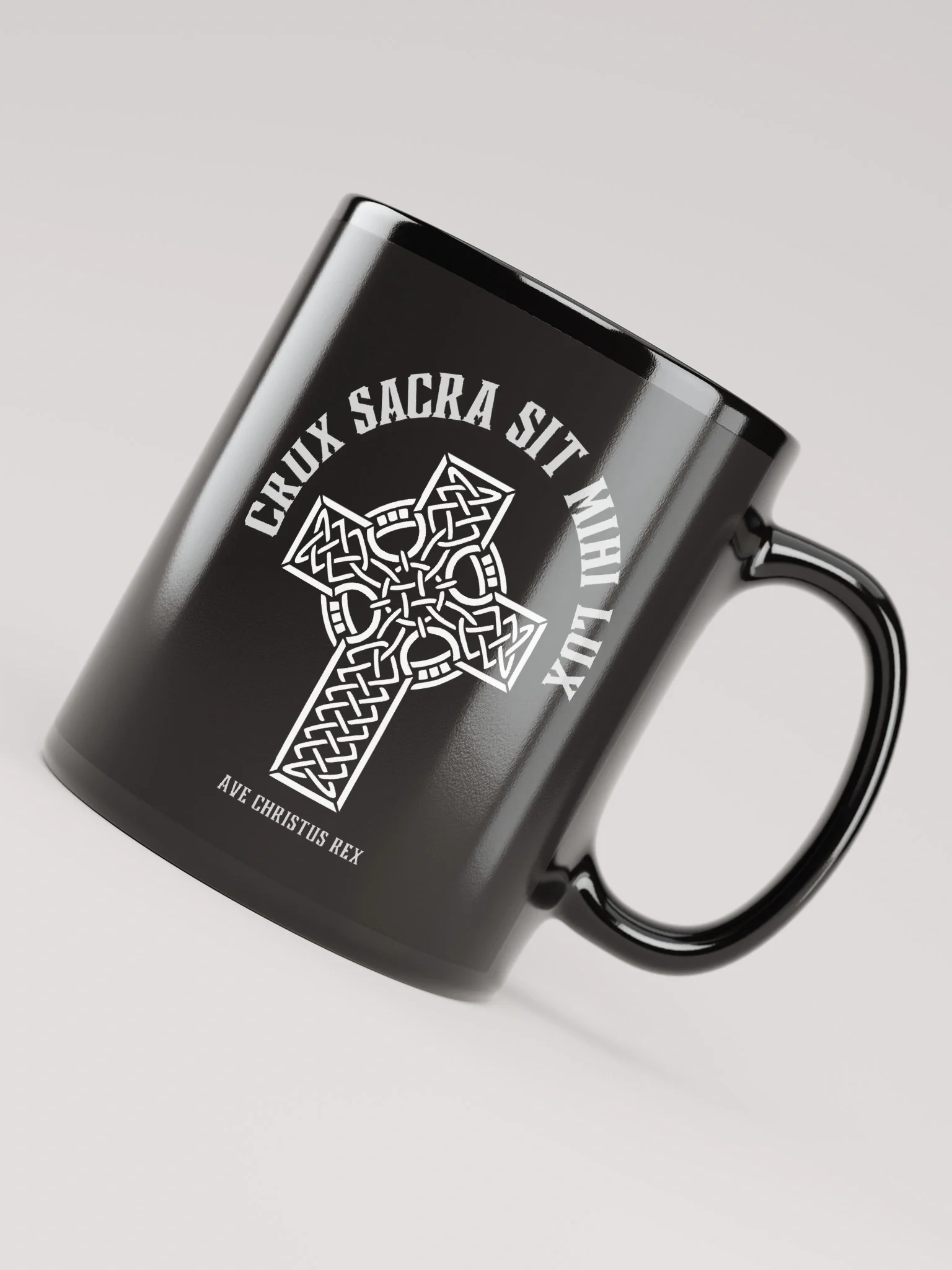 crux sacra sit mihi lux Mug product image (4)