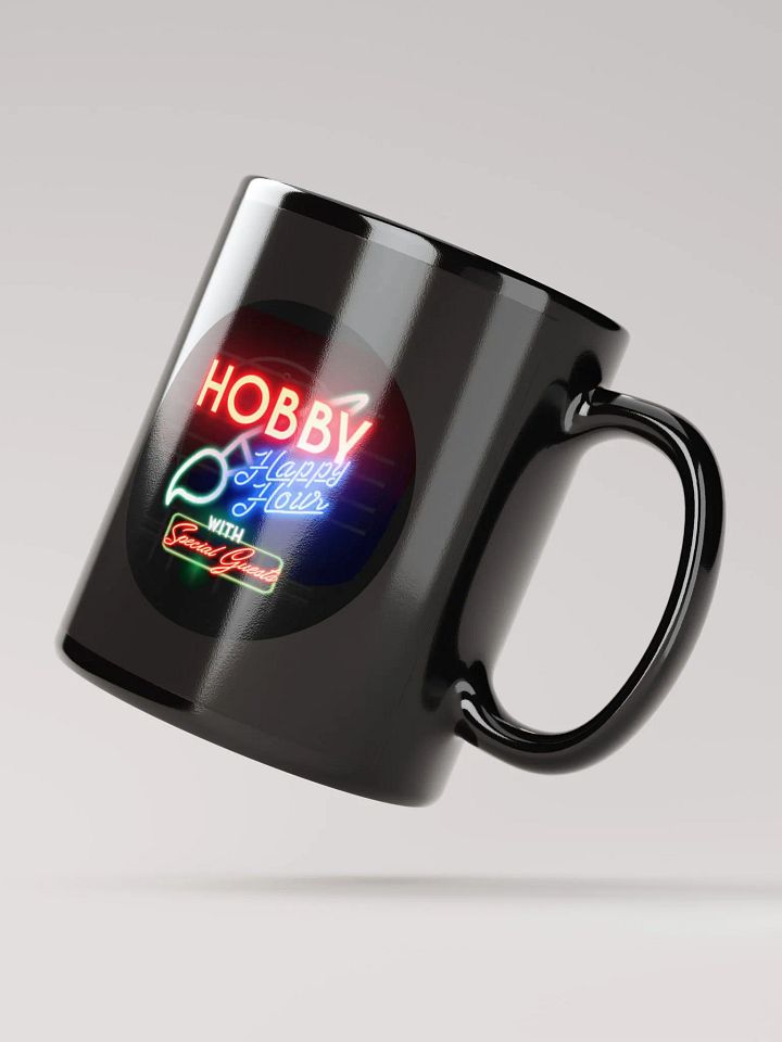 Hobby Happy Hour Glossy Black Mug - Standard Edition product image (3)