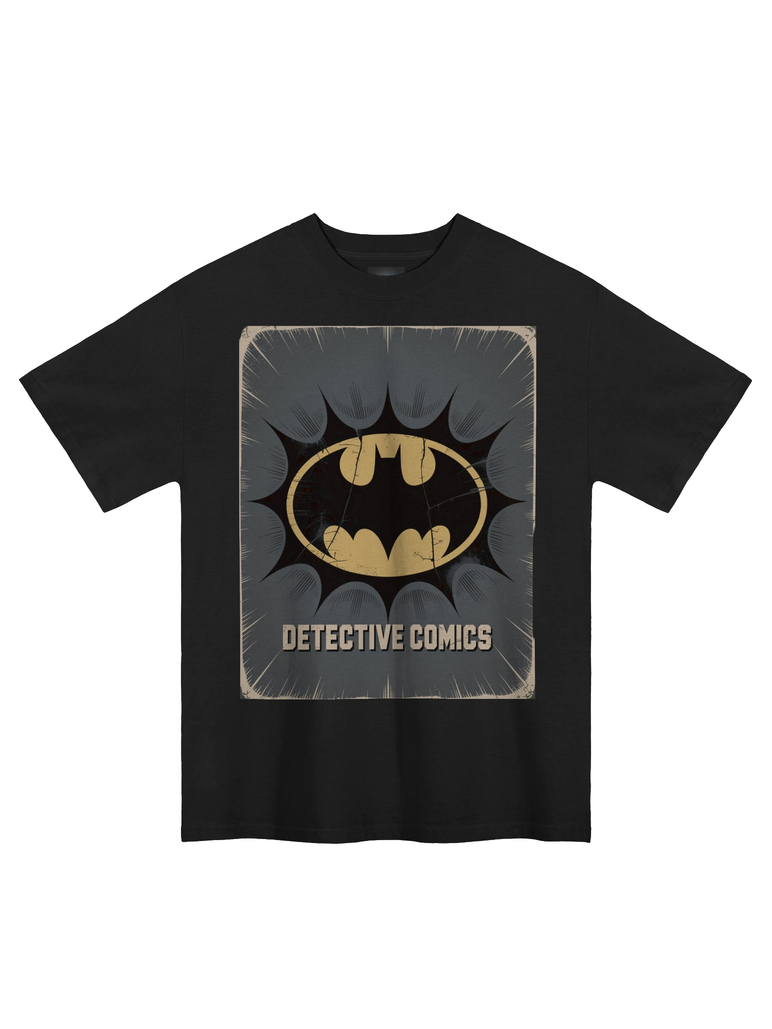 Retro Beacon: Detective Comics Batman Oversized Faded T-Shirt product image (3)