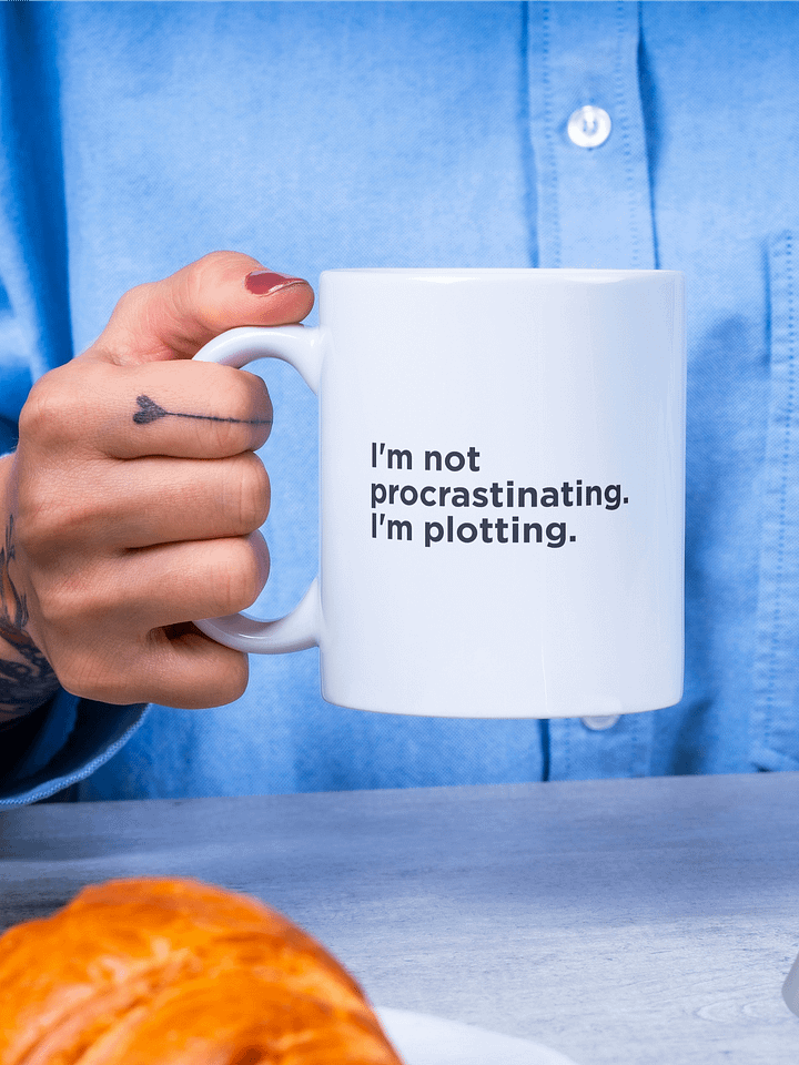 Funny Procrastinating Writer Mug product image (1)