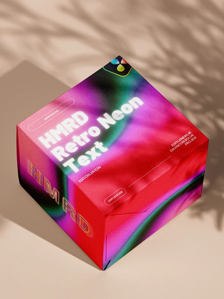 HMRD Retro Neon Text product image (1)