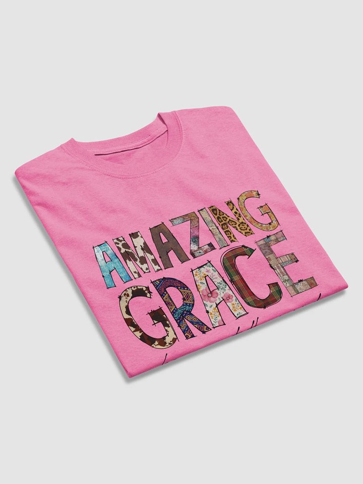 Amazing Grace Patterned T-Shirt product image (2)