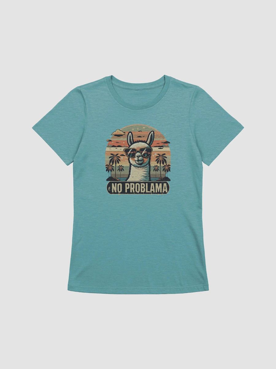 Chill Llama: Sunset Saga Women's Tee product image (2)
