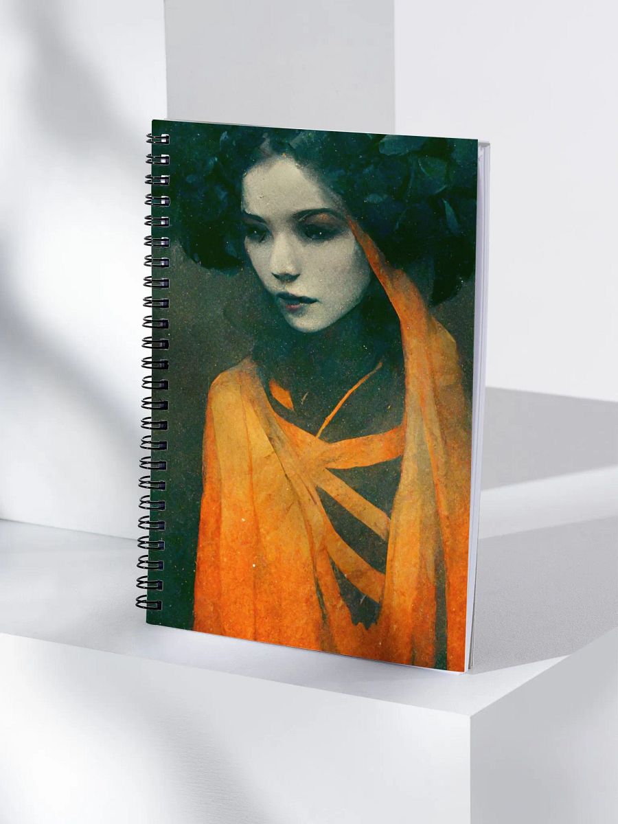 Ethereal Foliage Spiral Notebook product image (4)