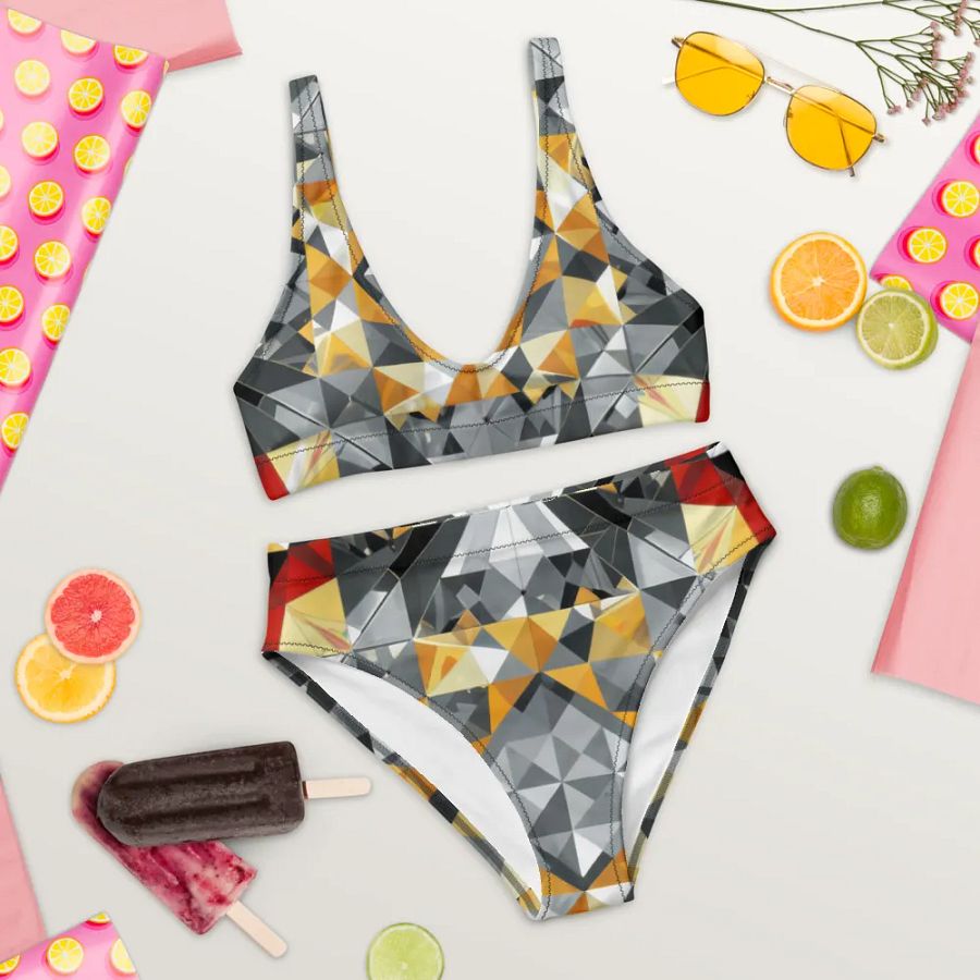 Black and Gold Diamond Bikini product image (10)