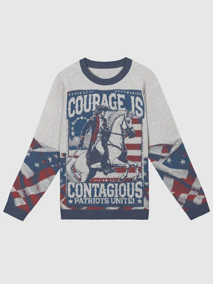Patriots Ride Mens Biege Sweater product image (1)