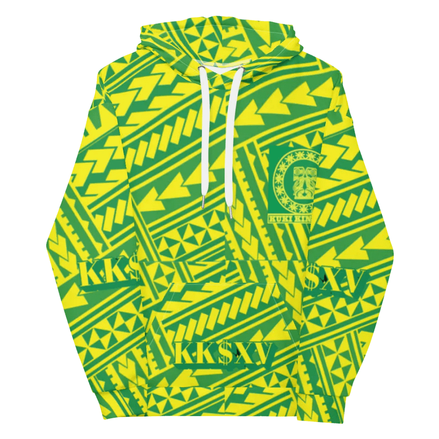 Polynesian Symmetry TATAU Recycled Hoodie product image (12)