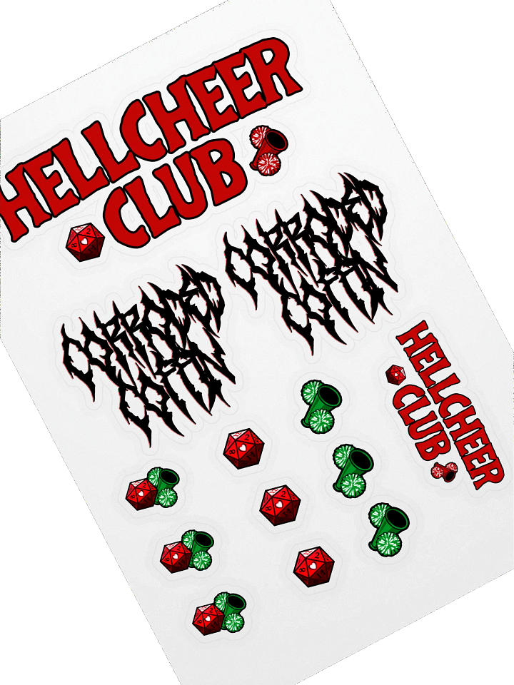 Hellcheer Sticker Sheet product image (1)