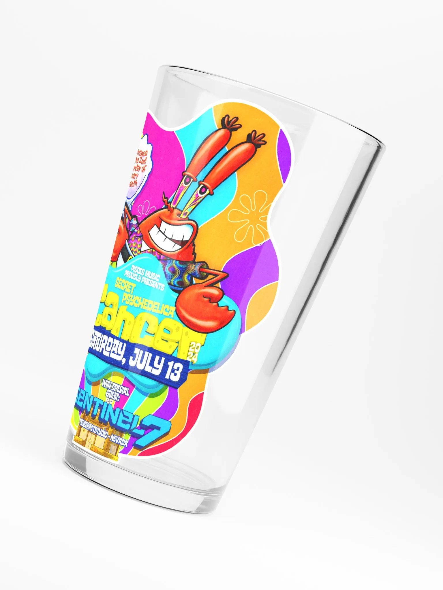 Cancer 2024 Shaker Pint Glass product image (4)