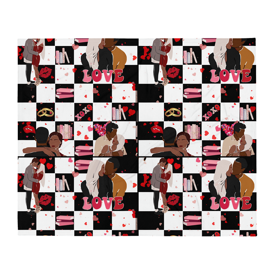 XOXO Love Throw Blanket product image (1)