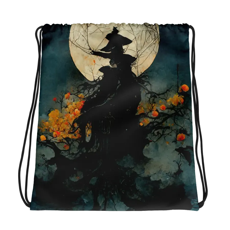 Moonlit Mystique Drawstring Bag product image (1)