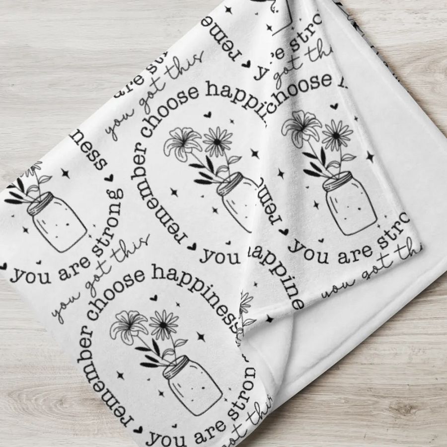 You Are Strong Blanket product image (5)