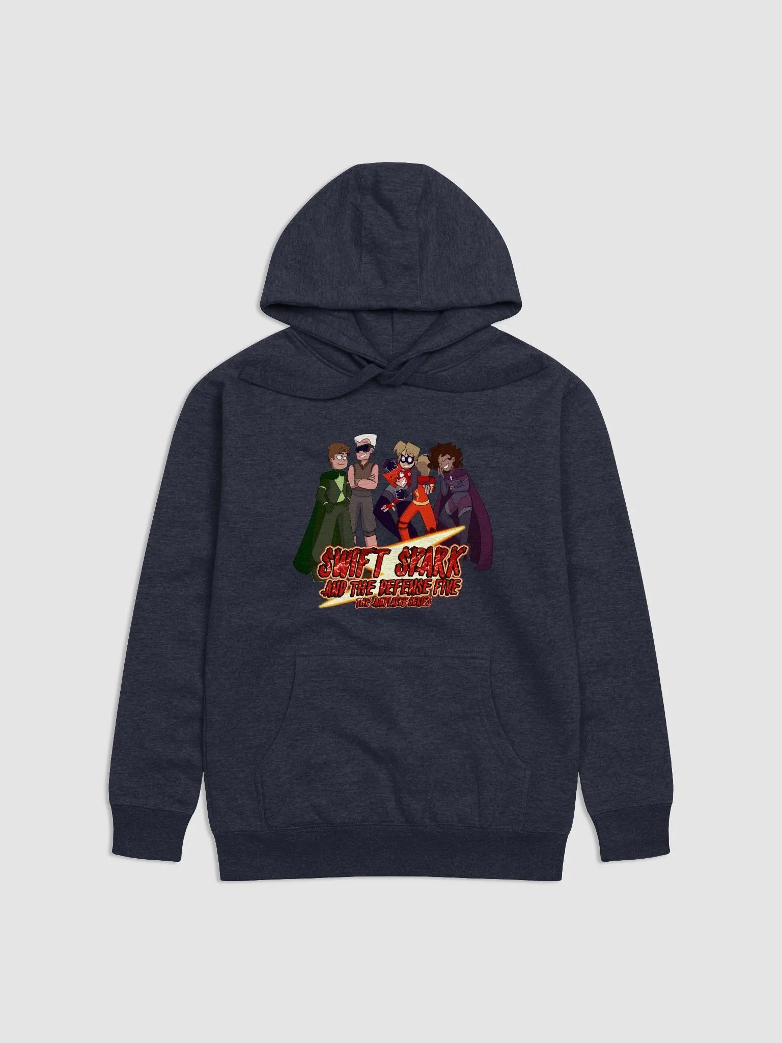 Swift Spark and the Defense Five: Group Hug Hoodie product image (1)