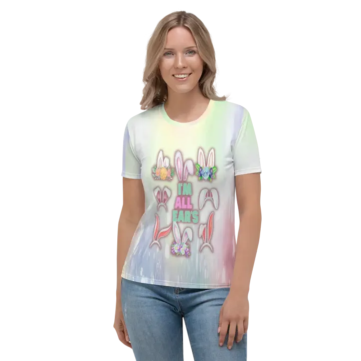 I'm All Ears Easter All Over Print T-shirt product image (2)