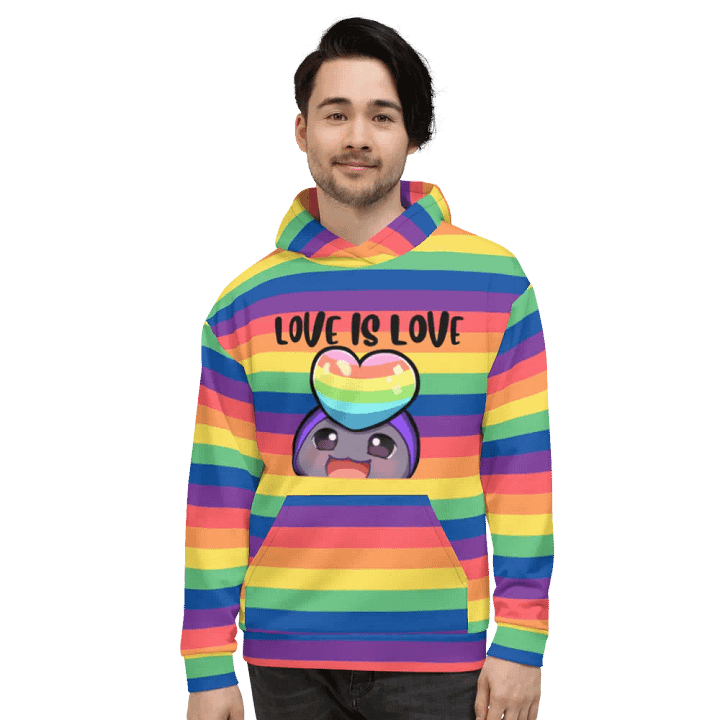 eabPRIDE Pride Hoodie product image (2)