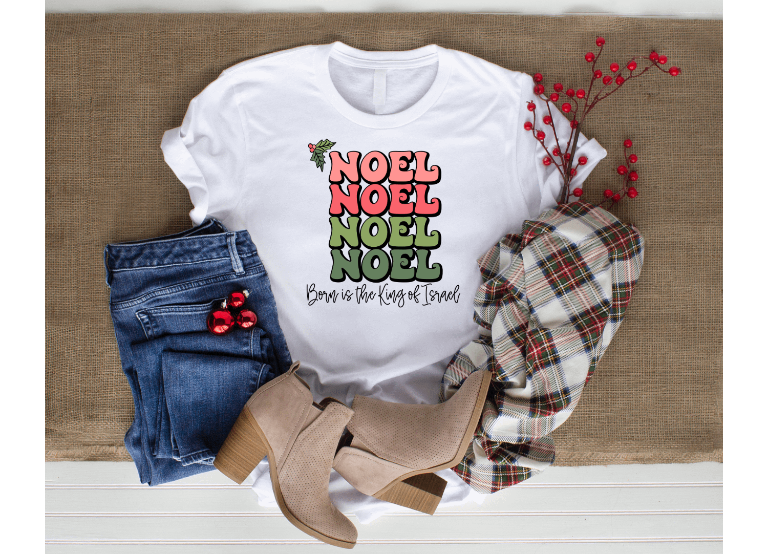 Noel Christmas T-Shirt product image (37)