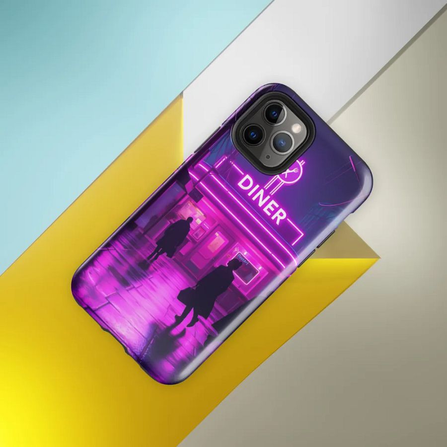 Pink Parallax - iPhone Tough Case product image (8)