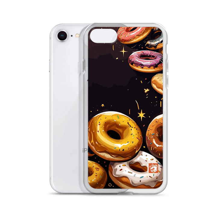Golden Donut Pattern iPhone Case product image (51)