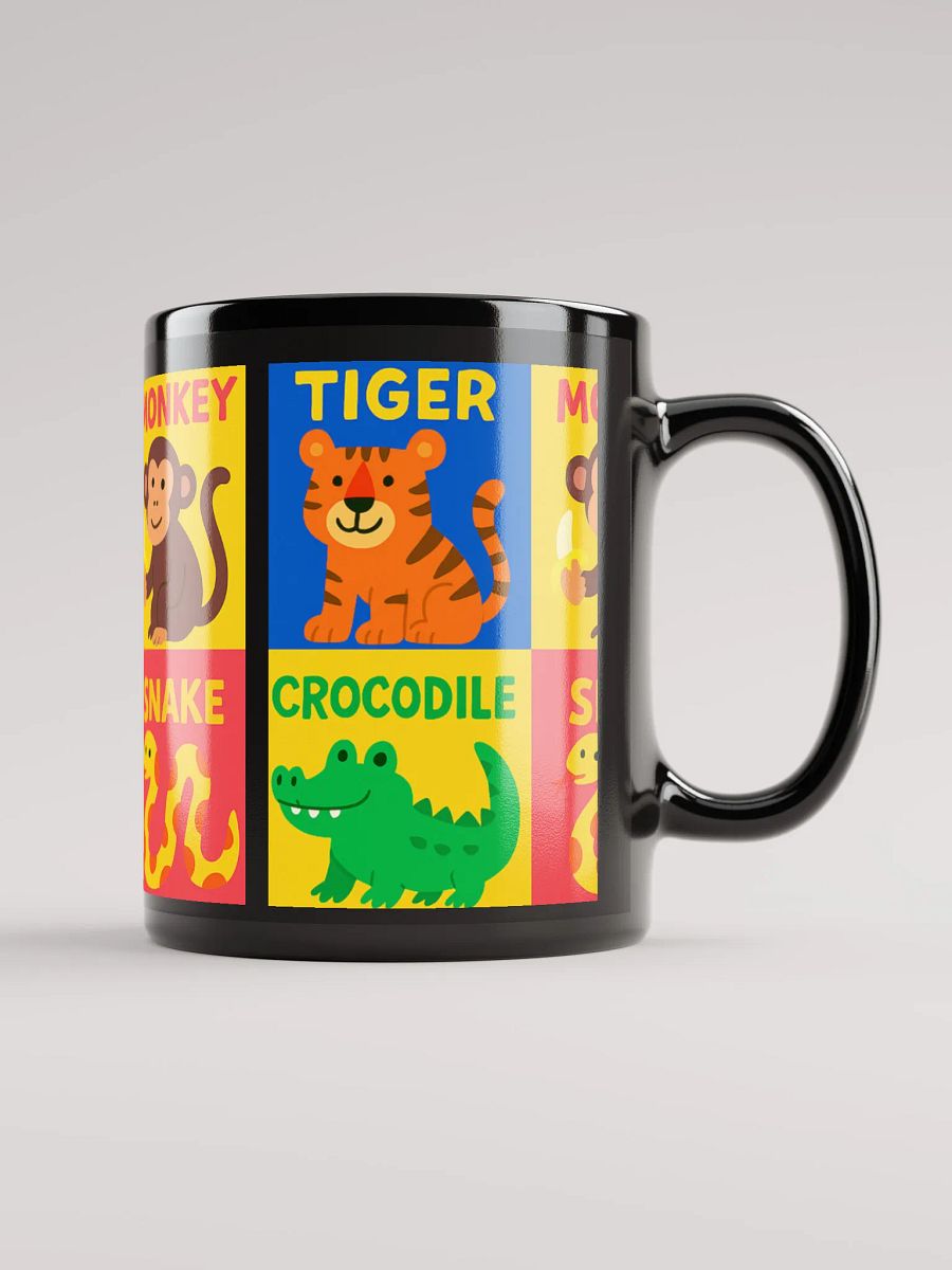 Vibrant Animal Kingdom Glossy Mug product image (1)