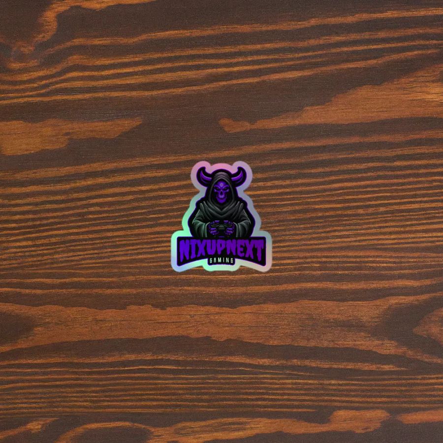 NixUpNext Gaming Holographic Sticker product image (5)