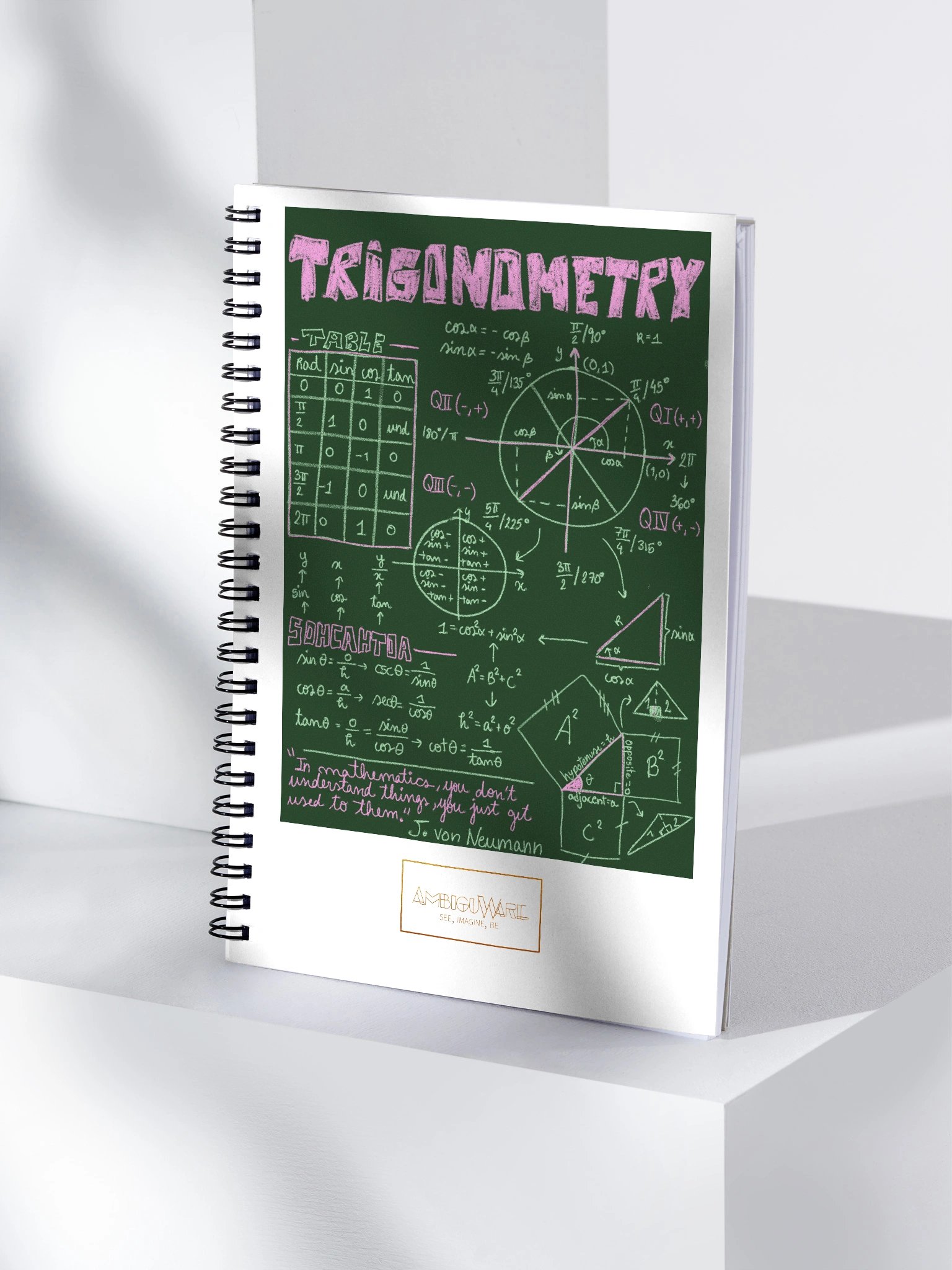 Trigonometry Notebook product image (1)