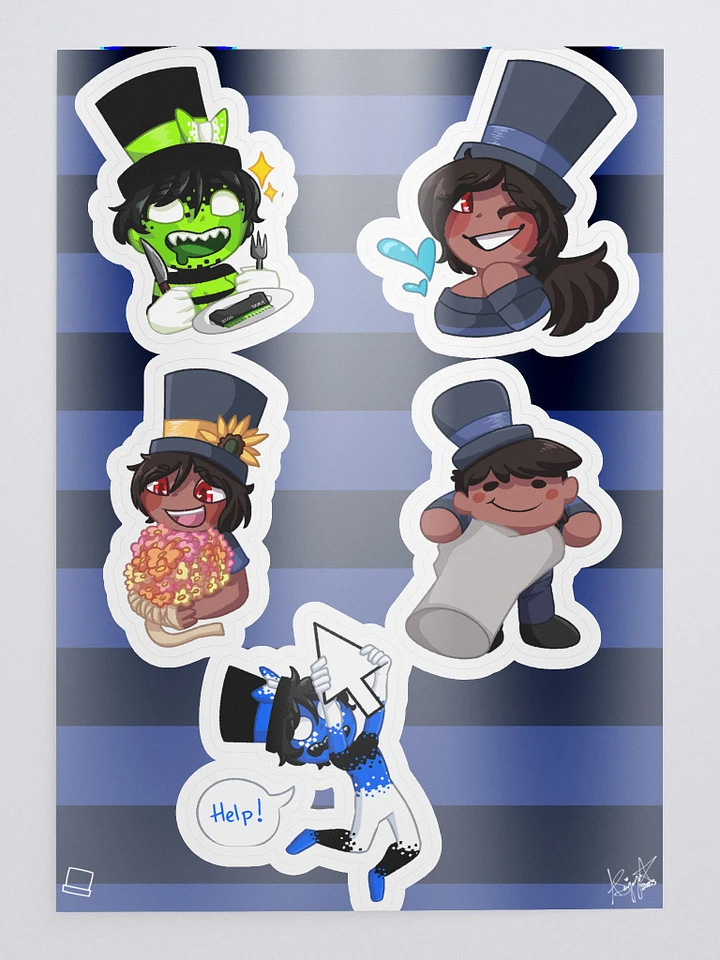 ThafVerse Sticker Sheet product image (1)