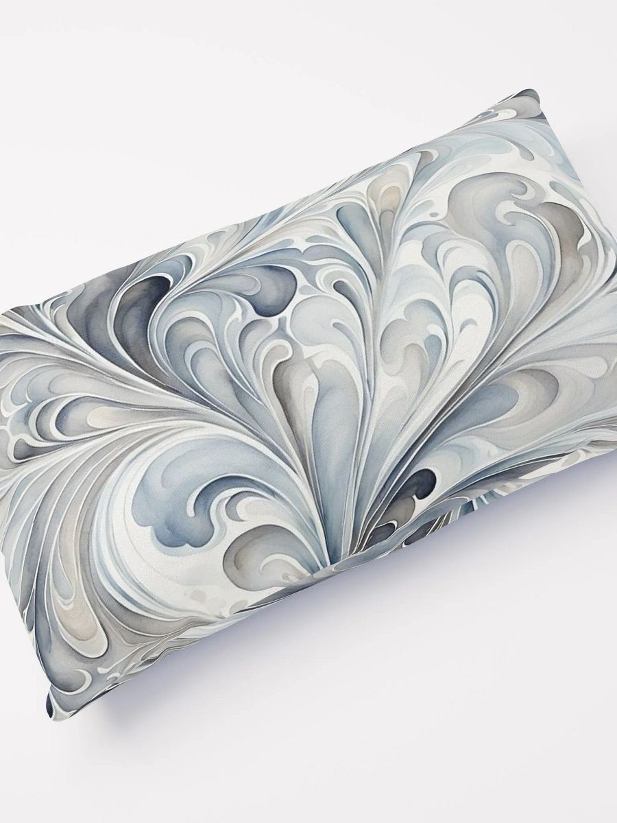 Gray Fractals Pillow product image (10)