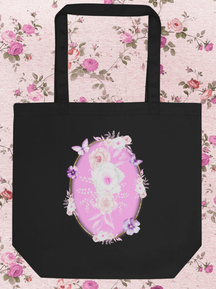Dreamy Pink Floral Fantasy Eco Tote product image (1)