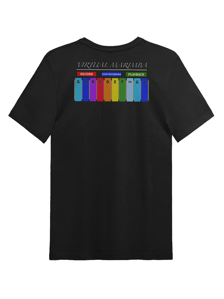 Virtual Marimba Rainbow Logo T-Shirt product image (2)