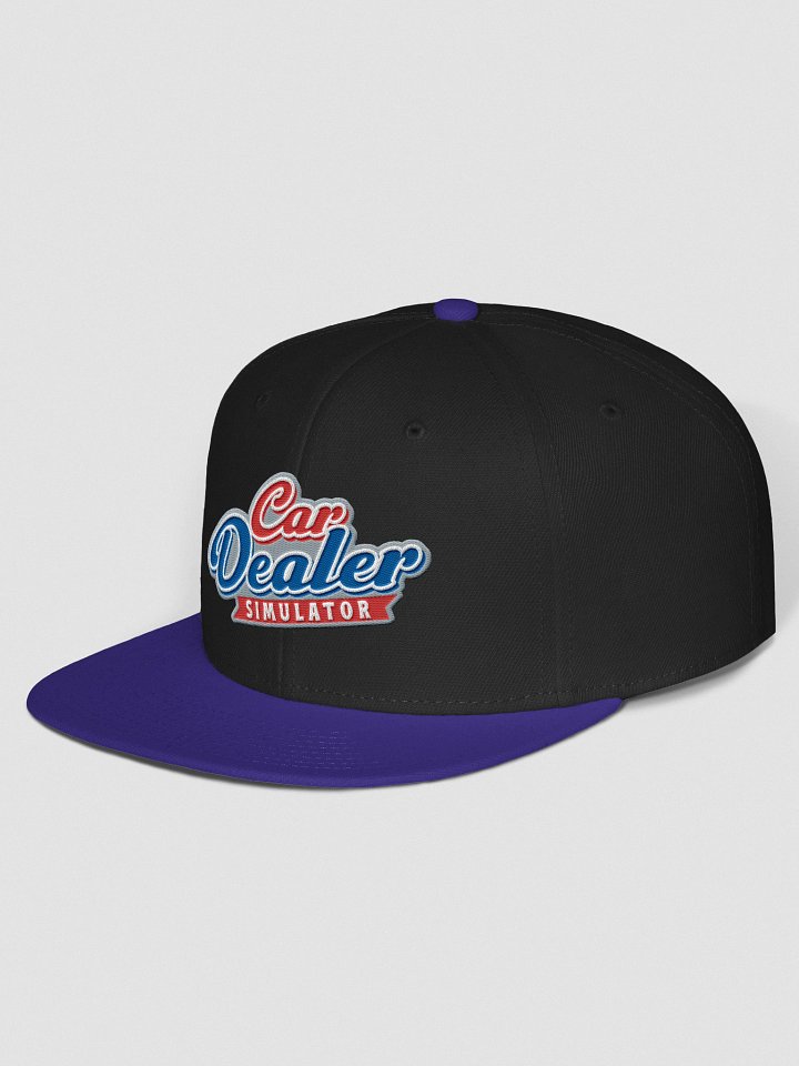 Car Dealer Simulator bubble logo Snapback Cap product image (18)