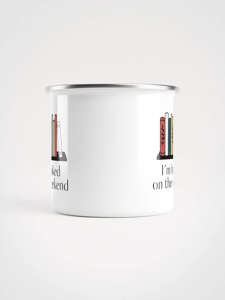 Literary Escape Enamel Mug product image (2)