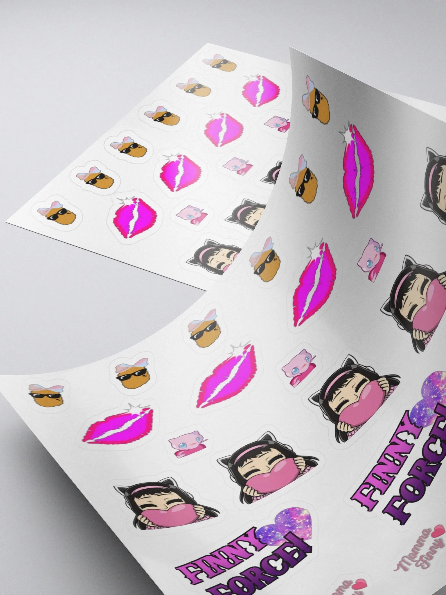 Mix and Match Finny Emote Stickers! product image (4)