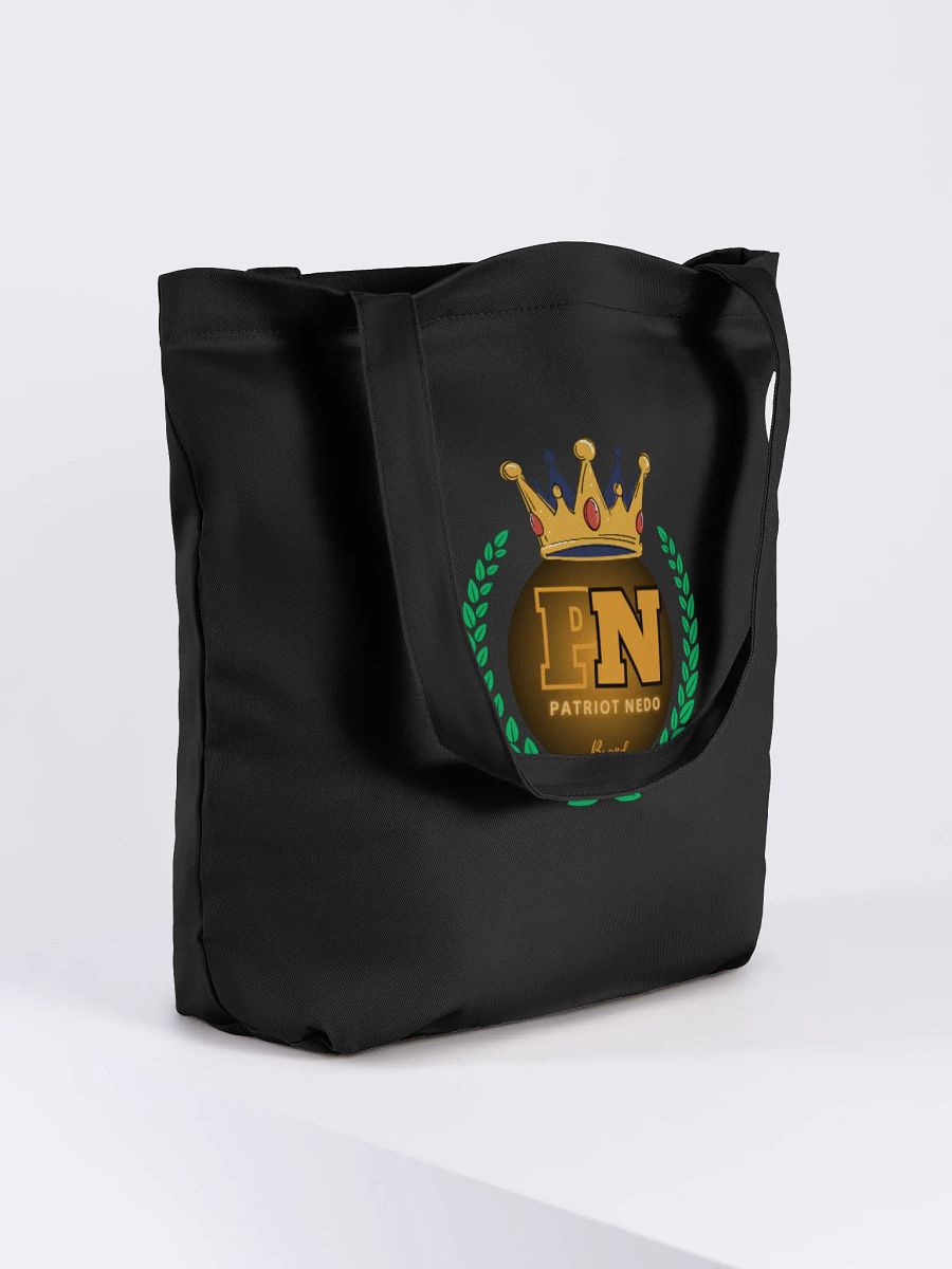 Crowned PN Patriot Nedo Brand Eco Tote Bag product image (7)