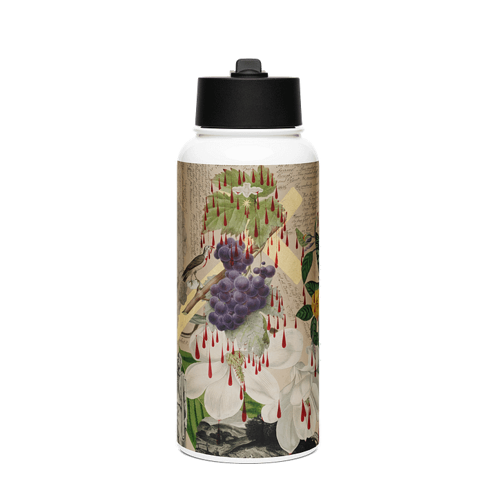 Victorian Blood Book. 32oz. Stainless Steel Water Bottle product image (1)