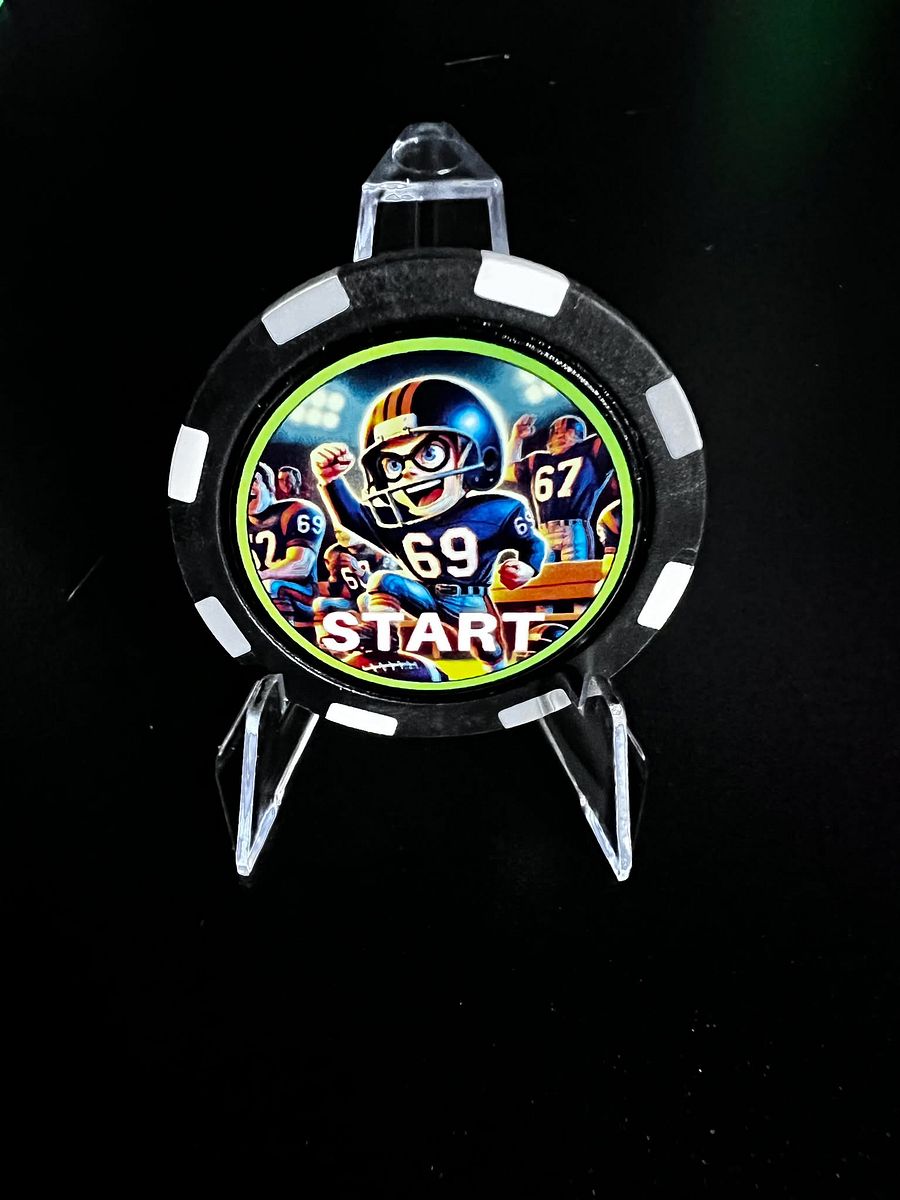 Start/Sit Poker Chip – With the Legend of Little Jimmy product image (5)