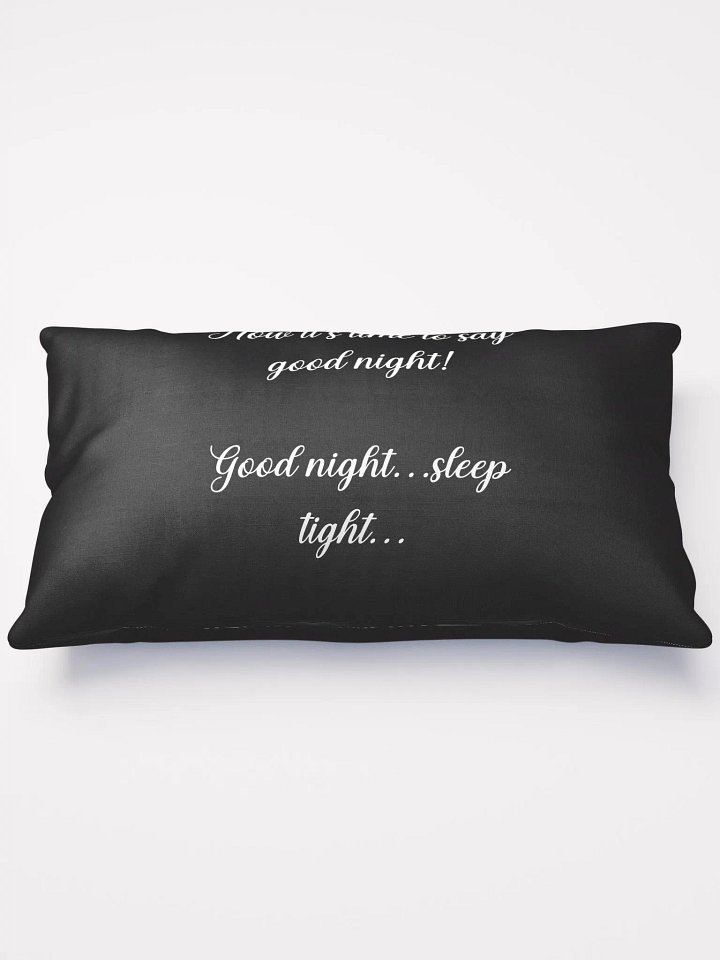 Raq Lullaby Pillow (black) product image (1)