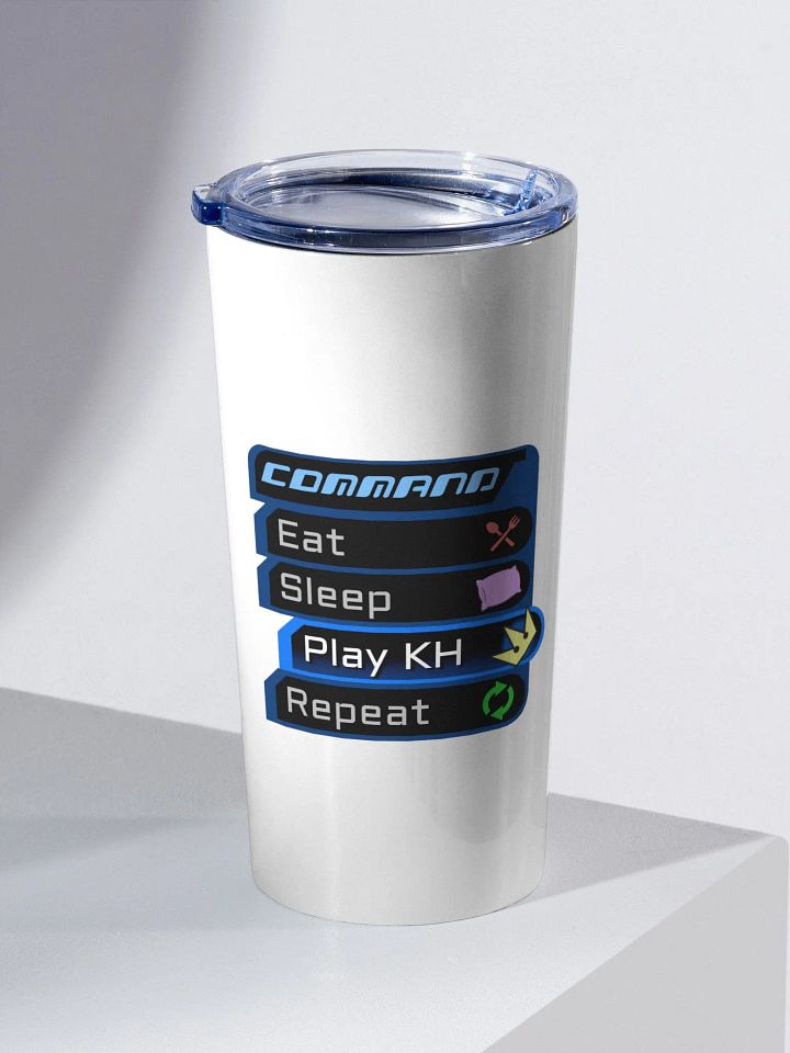 KH Command Menu 20oz Steel Tumbler product image (1)