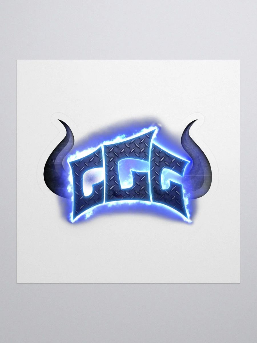 GGG Fire Logo Sticker product image (1)