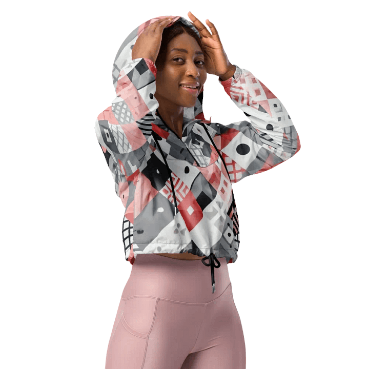 The Alexa Cropped Windbreaker Jacket product image (2)