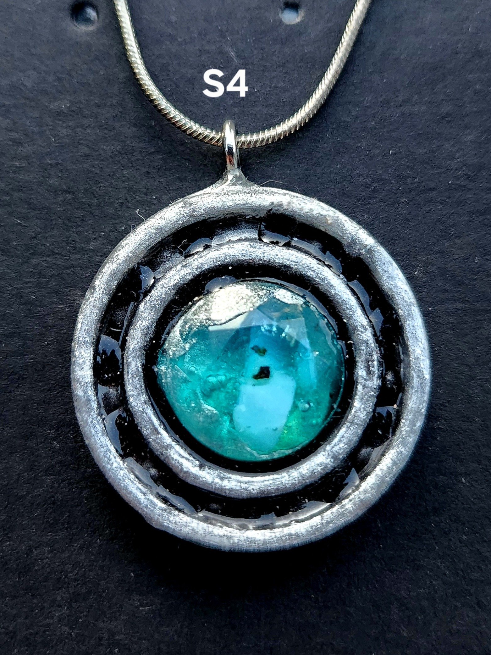 Silver Industrial Jeweled Medalion product image (4)