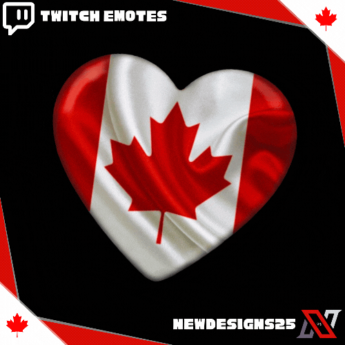 Canada Animated Heart Emote product image (2)