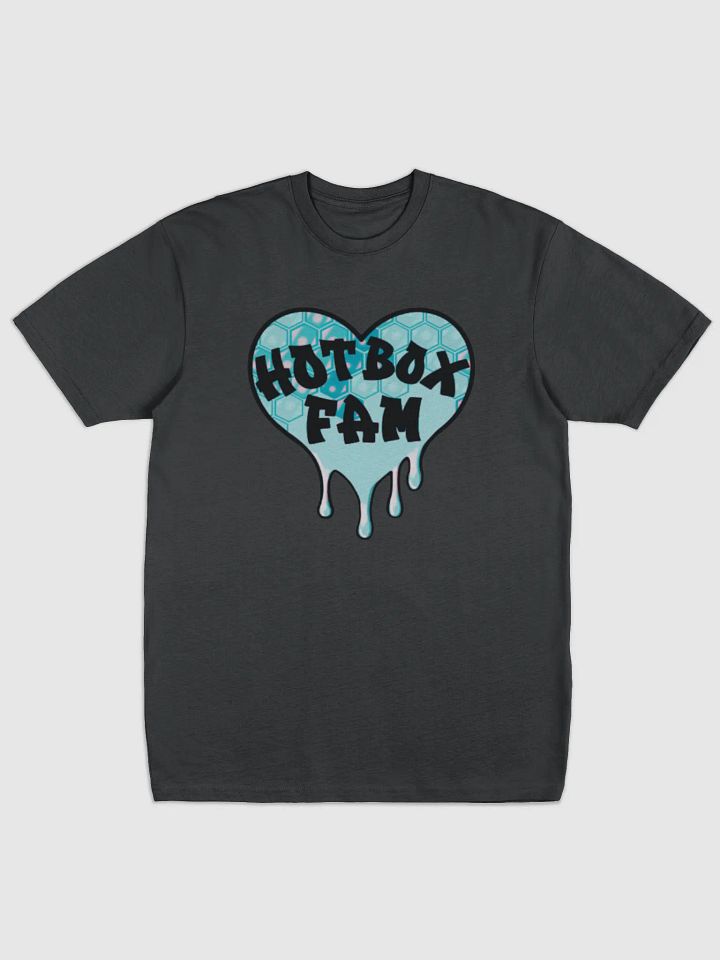 HOT BOX FAM PALE BLUE HONEY COMB TEE product image (4)