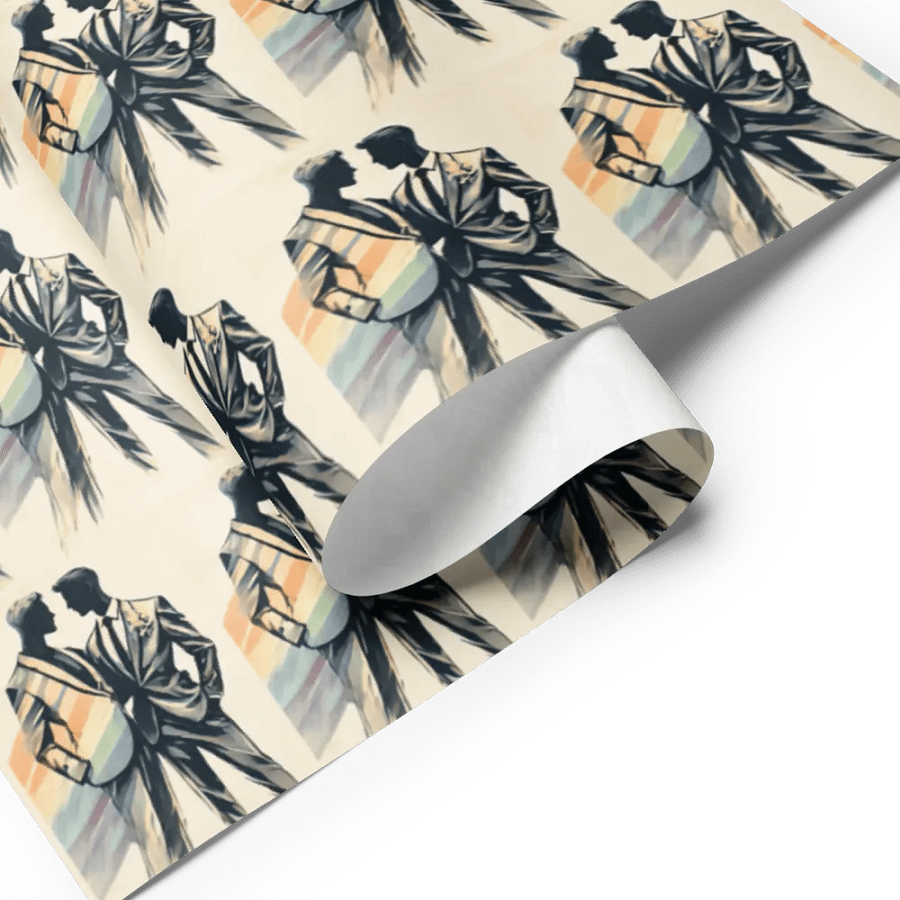 Elegant Pride Partners Wrapping Paper Set product image (7)