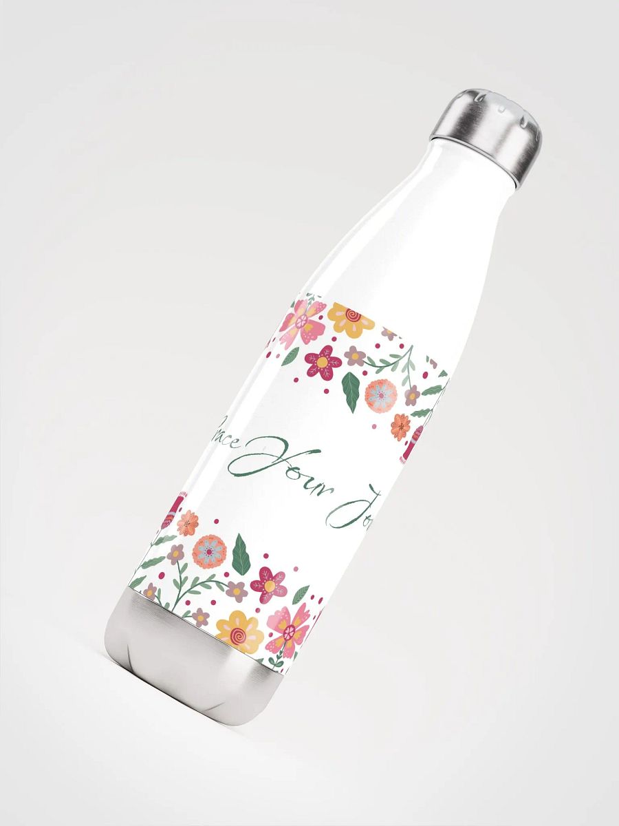 Embrace Your Journey Water Bottle -White product image (4)