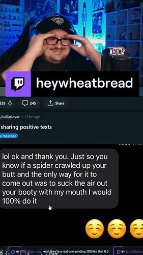 I 100% would, chat. 💙
.
.
.
.
.
#twitch #twitchstreamer #twitchaffiliate #reddit #redditmemes #texts