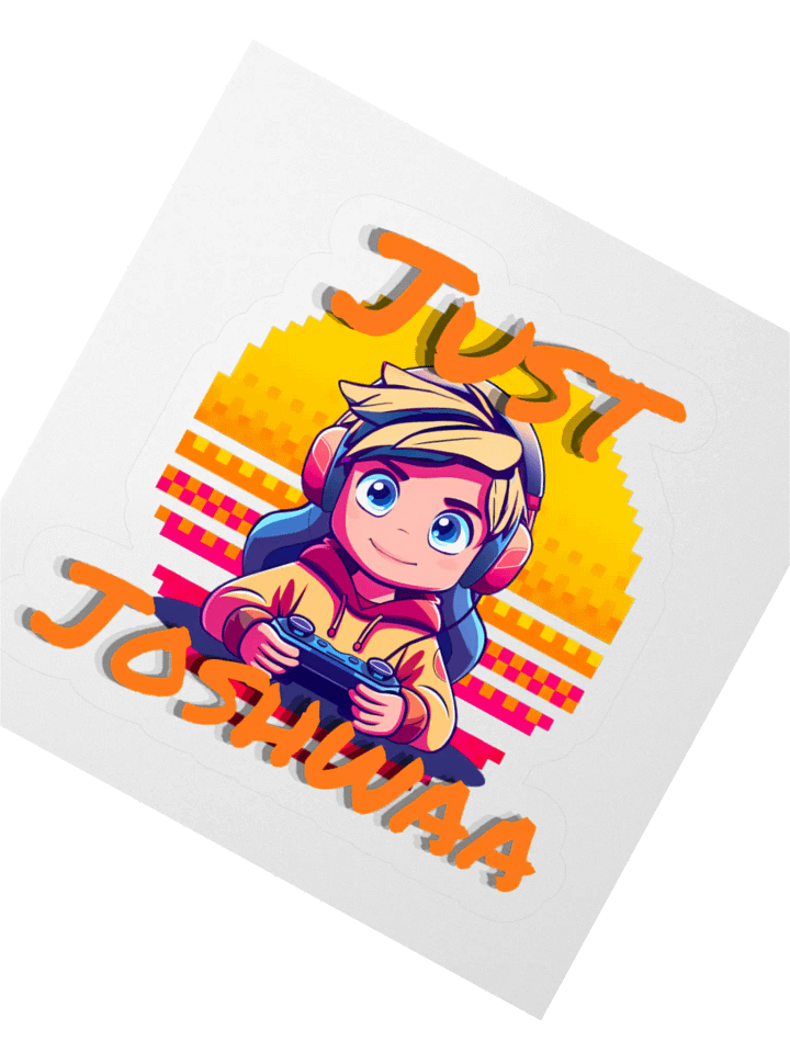 JustJoshwaa 3" Sticker product image (2)
