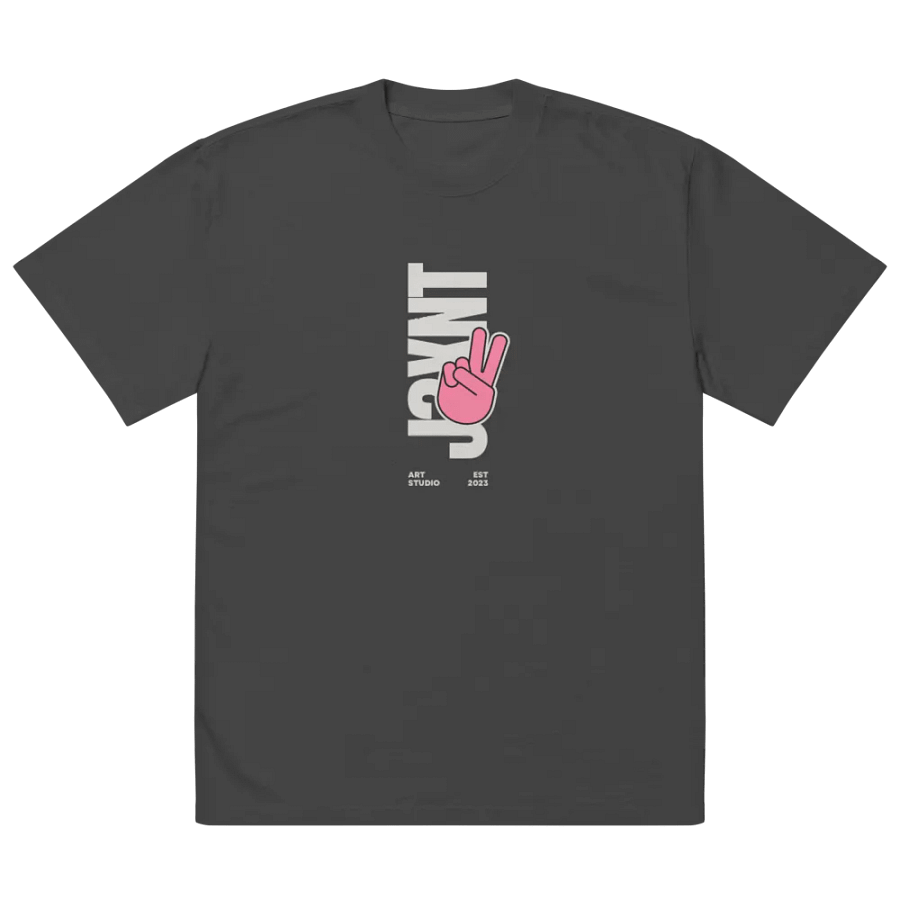 Peace Sign Graphic Oversized Tee product image (3)