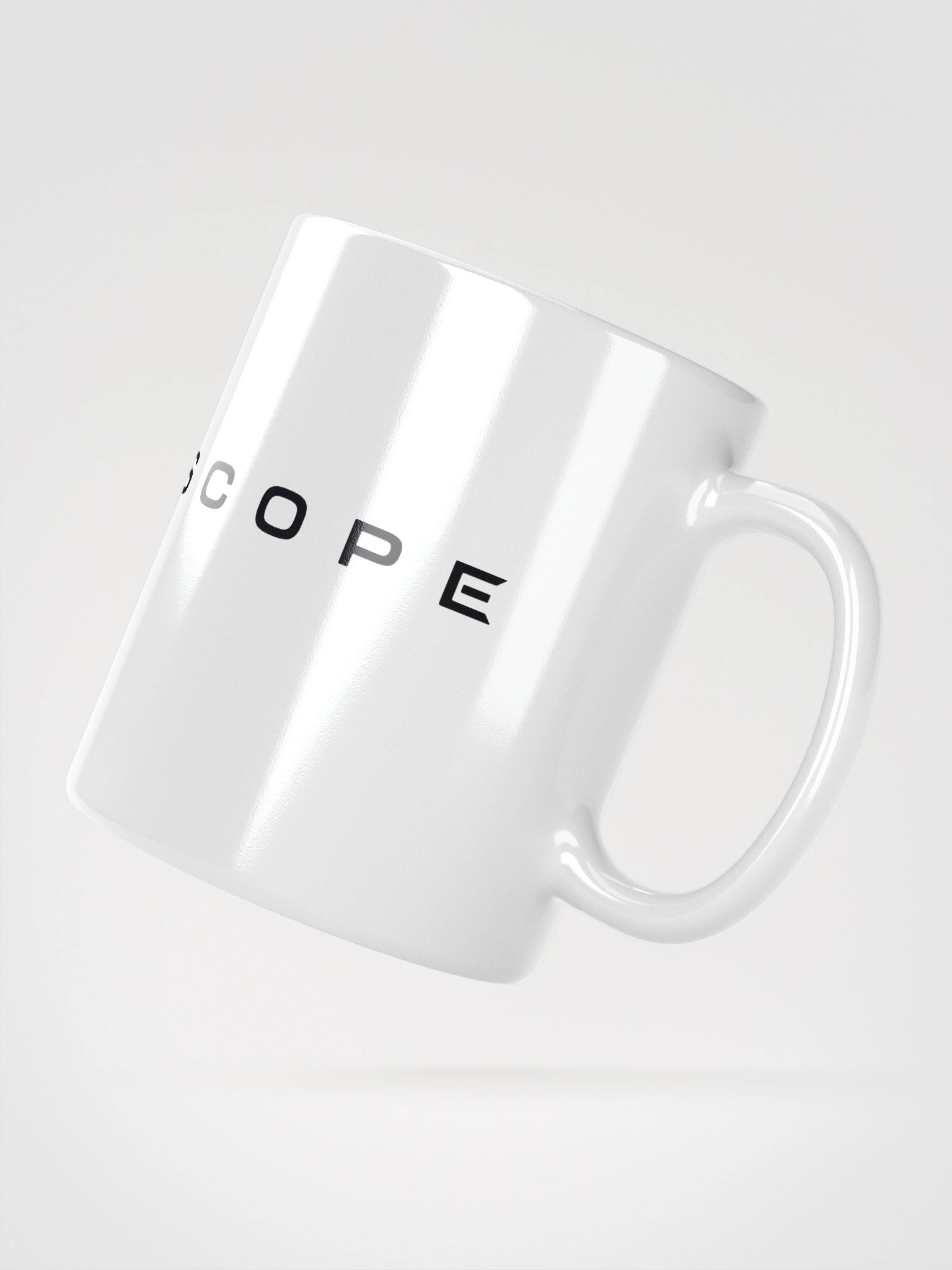 Knightscope Emblem White Glossy Mug product image (8)